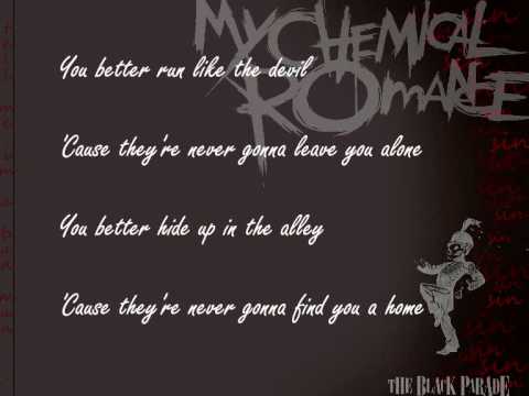 My Chemical Romance - House Of Wolves (lyrics)