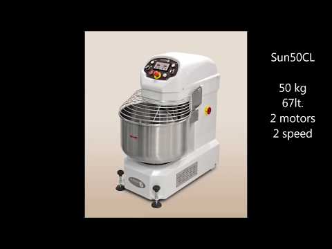 Pétrin SUNMIX Classic Line 80 kg - 400V - Capacité pâte 80 KG - 2 moteurs, 2 vitesses_4