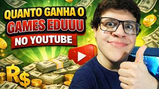 QUANTO GANHA O GAMES EDUUU? | GANHOS REAIS 2026
