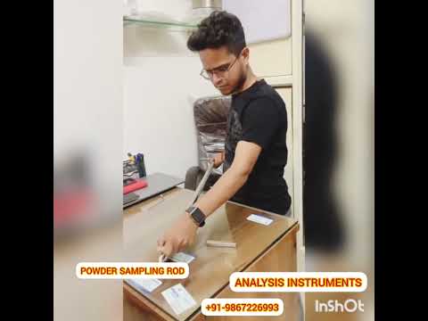 Powder Sampler, Make : Analysis Instruments