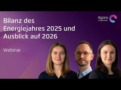 Bilanz des Energiejahres 2025 und Ausblick auf 2026