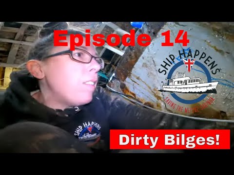 Ep 14 - What do we find in the bilge of a WW2 boat?