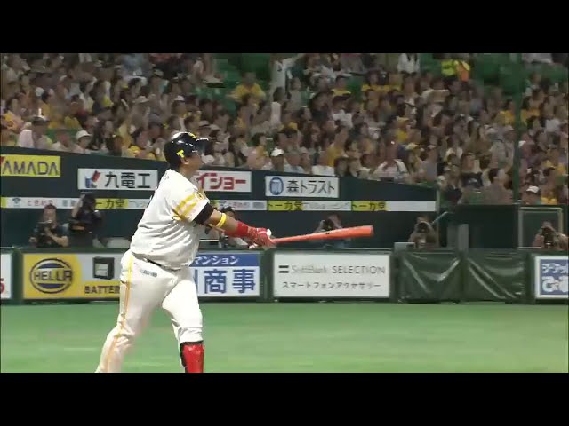 【2回裏】8月8本目!! ホークス・李大浩 ヤフオク左中間へ28号先制弾!! 2015/8/26 H-M