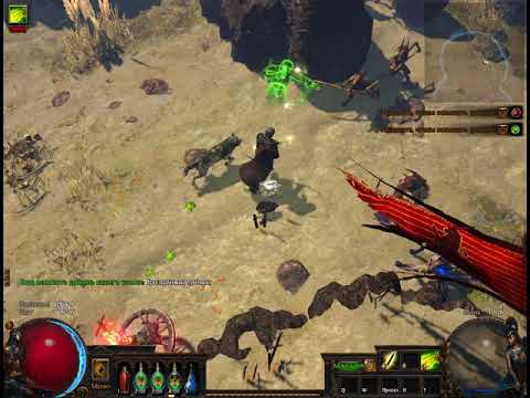 PoE The Abyss Shrapnel Shot x3 low build (MorvaxHaukspeer)