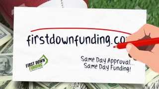 First Down Funding – Creative Financing