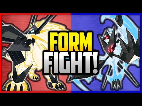 Necrozma: Dusk Mane vs Dawn Wings | Pokémon Form Fight (Legendary)