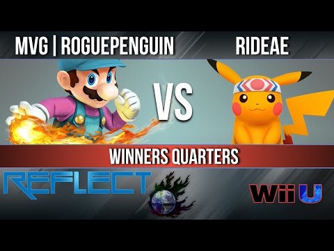 REFLECT 4 - MVG | Roguepenguin vs. Rideae - Winners Quarters - Smash Wii U