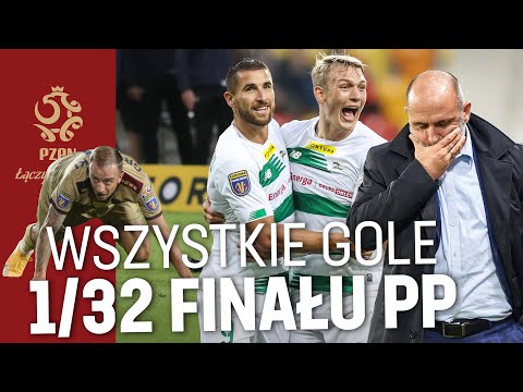 SENSACJA W KALISZU I 7 GOLI W KIELCACH | Gole z 1/32 finału Fortuna PUCHARU POLSKI