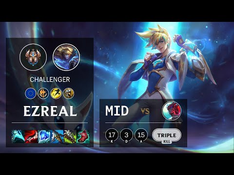 Ezreal Mid vs Yone - EUW Challenger Patch 11.3