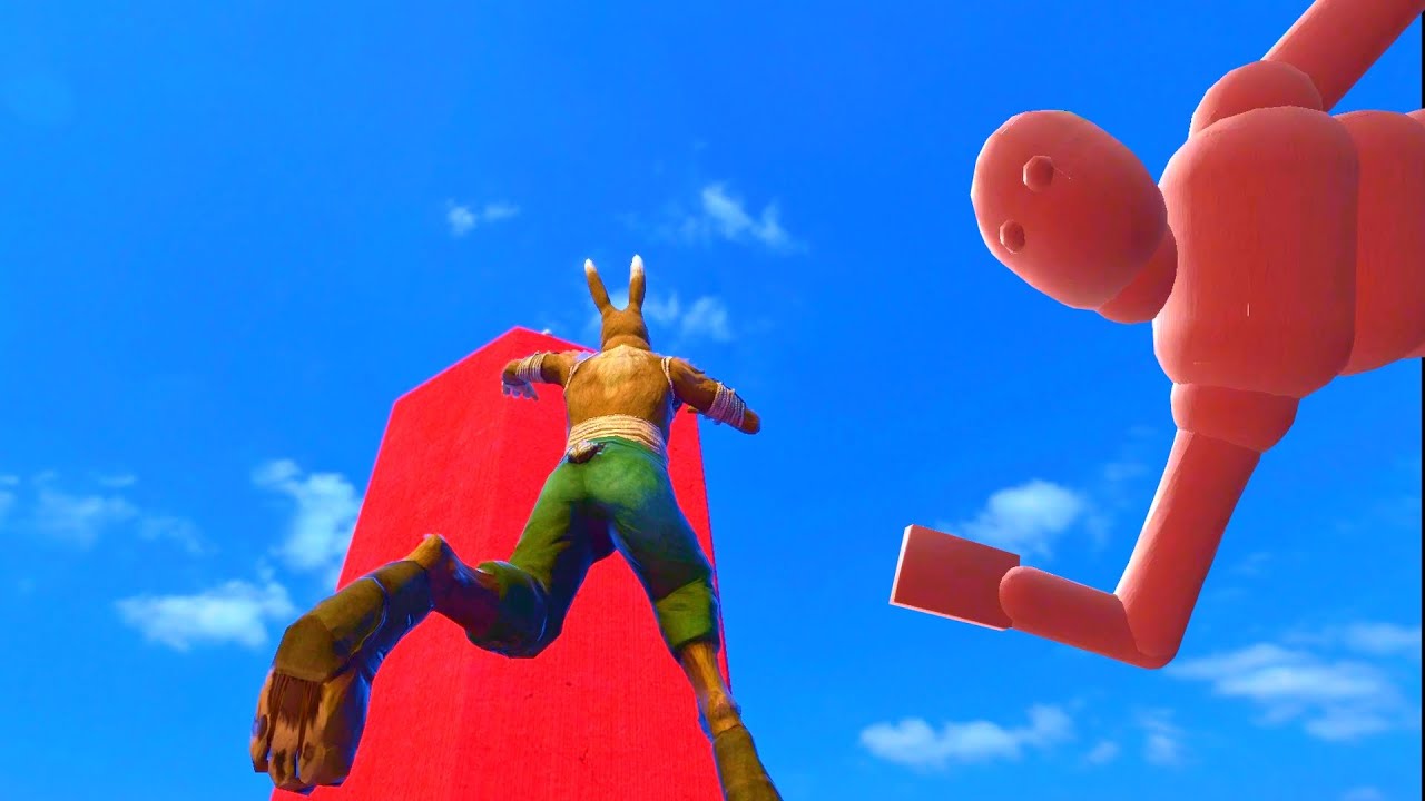 Fight the ragdoll and get dropped - Overgrowth