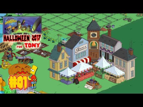 Los Simpson Springfield "Halloween'17: Cap. 1 - El Mercado del Encantador" por Tony