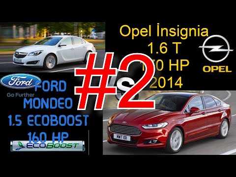 (#2) INSIGNIA 1,6 170 HP VS  MONDEO 1.5 ECOBOOST 160 HP    - RACE - acceleration