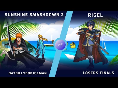datbillybobboi (ZSS, Ichigo) vs. Rigel (Marth) - SSF2 Loser's Finals - Sunshine Smashdown 2