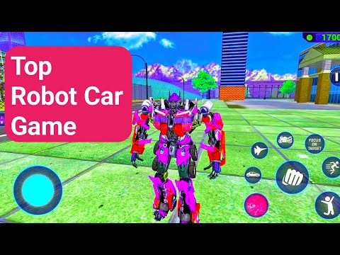 Optimus Prime Multiple Transformation Jet Robot Car Game 2020 - Android Gameplay