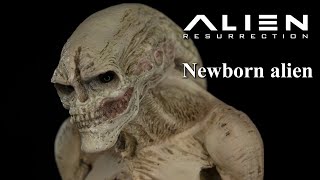 Alien Newborn model from  "Alien Resurrection"