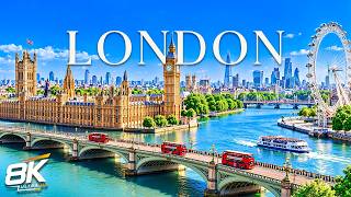 London 8K UHD 🇬🇧 | Timeless British Capital – Big Ben, Tower Bridge & Royal Land