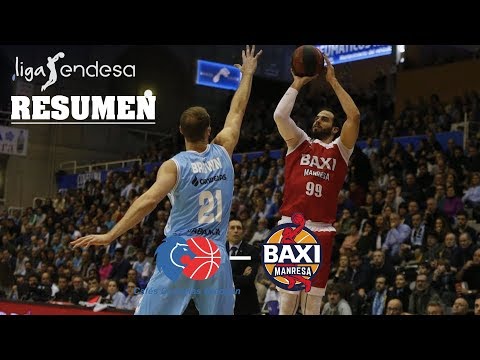 Cafés Candelas Breogán - BAXI Manresa (71-80) RESUMEN // Jornada 18 Liga Endesa
