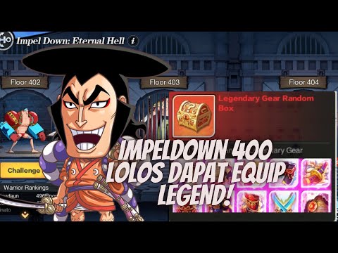 TOP 4 CHAMPIONSHIP DAN LOLOS IMPELDOWN FLOOR 400 AUTO EQUIP LEGEND - NEW WORLD VIRGOUR VOYAGE