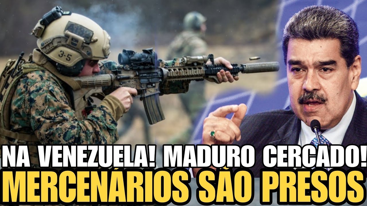 CONFIRMADO! MERCENÁRIOS NA VENEZUELA E MADURO TEME SUA M0RTE! LULA PASSA VERGONHA MUNDIAL