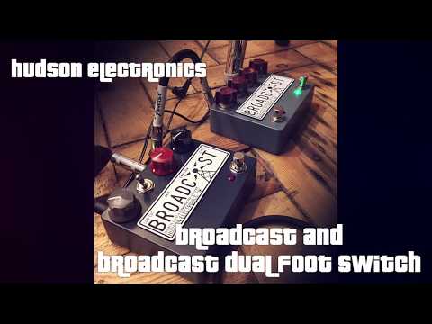 Hudson Electronics Broadcast PG-24V-FS Dual Footswitch image 7