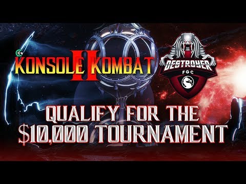 Konsole Kombat 2 - Destroyer Qualifier 2 (TOP 8)  - MK11 (TOURNAMENT) Guest Commentary Tom Brady