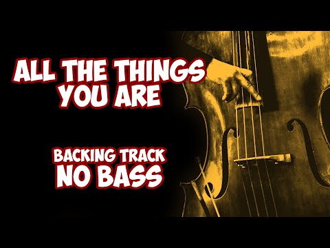 All The Things You Are - jazz play-along backing track NO BASS - Ab Major