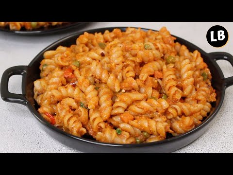 Best Red Sauce Pasta Recipe | Indian Style Tomato Pasta | How to Make Classic Tomato Sauce Pasta