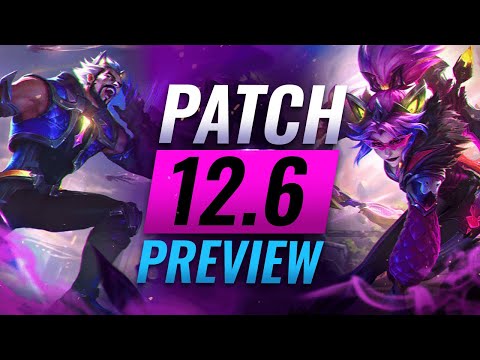 NEW PATCH 12.6 PREVIEW: New Runes + Item Changes - League of Legends