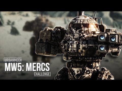 I tried the worst mech in MechWarrior (it's actually good)
