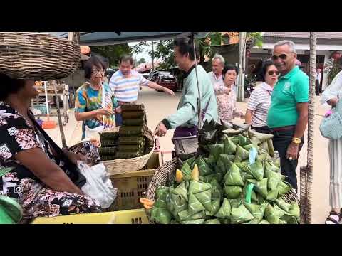 Delicious cakes in Cambodia   Khmer traditional cakes