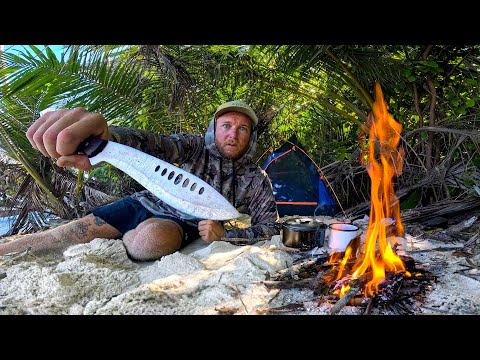 3 Days Solo Survival On A Deserted Island (No Food, No Water, No Fire)
