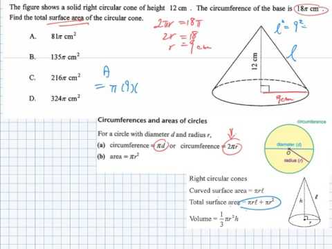 HKCEE II 2008 MC Q18 Area and Volume