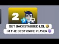 When Your Opponent Is The 1 Knife Player In Rivals