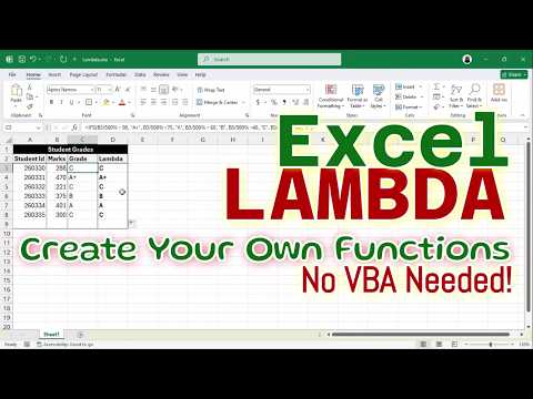 Excel Lambda Function Create Custom Functions Without Vba Excelwithbrainbell