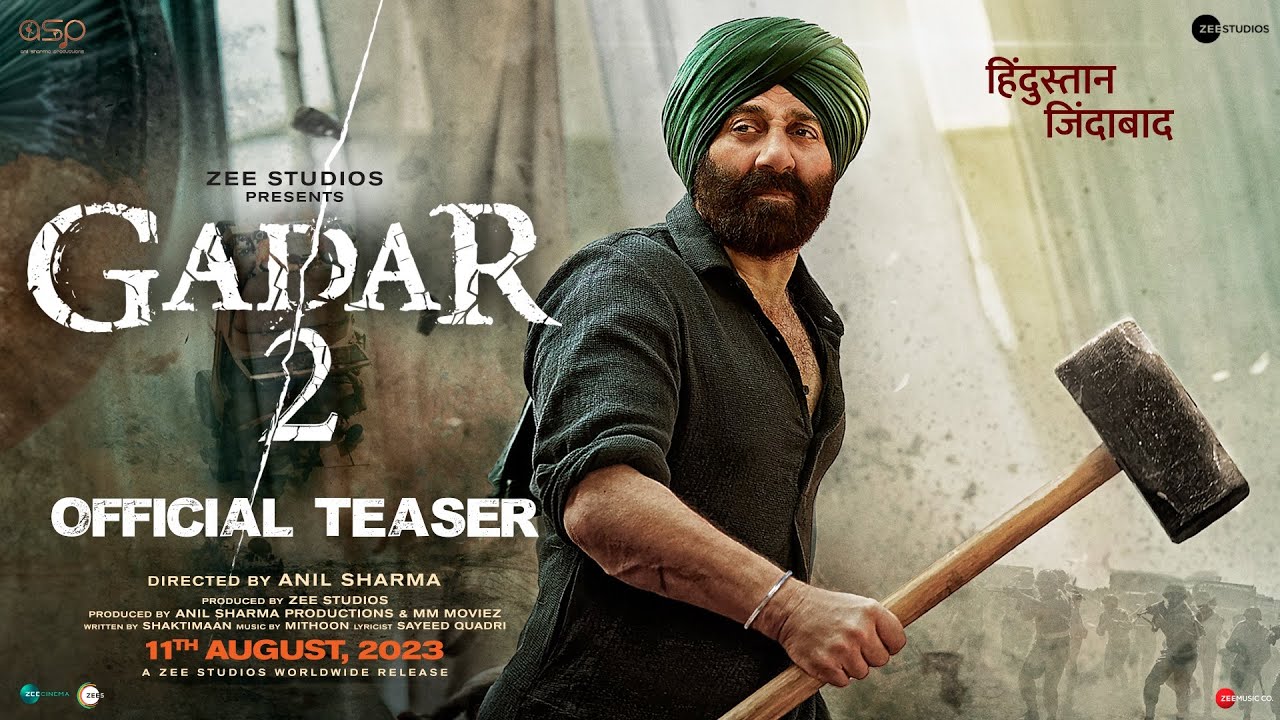 Gadar 2' Teaser: Sunny Deol as Tara Singh Looks Furious as He Makes a  Powerful Comeback — Transcontinental Times