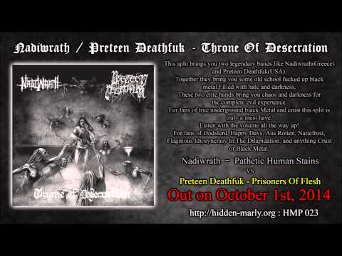 [HMP 023] Nadiwrath / Preteen Deathfuk - Throne Of Desecration