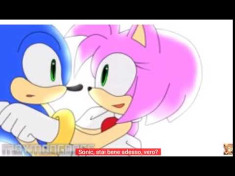 Sonamy - Il primo bacio di Sonic e Amy (Sub-Ita)
