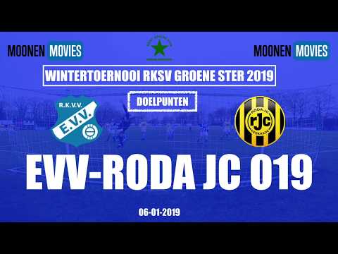 Doelpunten EVV-Roda JC O19 4-1 06-01-2019