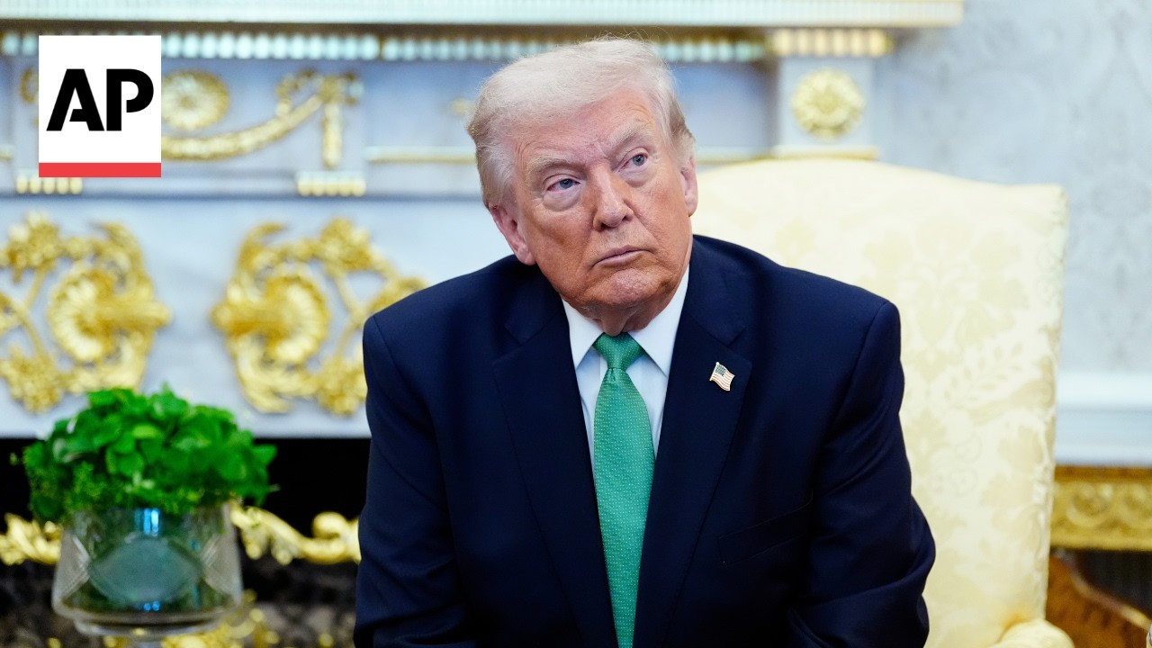 Video | Trump says he's 'not afraid of anything' when asked about boots on the ground in Iran