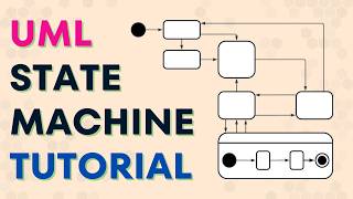 UML State Machine Diagram in 5 Minutes! [Tutorial] for Business Analyst
