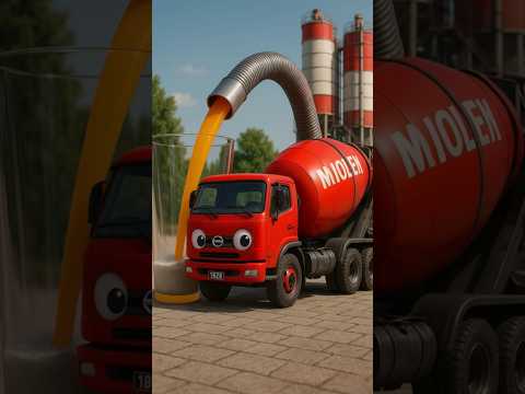 truk molen cor gelas #shorts