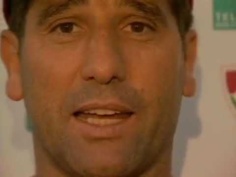 Renato Gaúcho perde aposta com Romário e rouba a cena em treino do Fluminense 2003