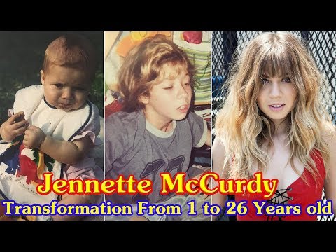 Jennette McCurdy transformation from 1 to 26 years old