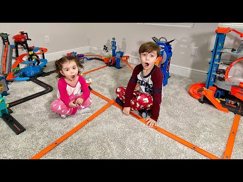 Aventura em HOT WHEELS CITY com Marcos e Laura - Brancoala Brinquedos