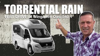 Wingamm Oasi 540.1 Surprising Performance of in Florida Rain Storm VS Winnebago Travato