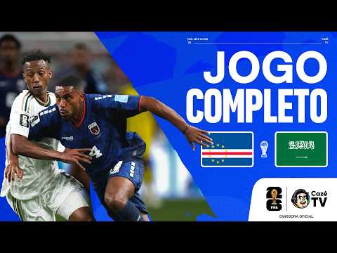 JOGO COMPLETO: CABO VERDE X ARÁBIA SAUDITA | COPA DO MUNDO FIFA™ 2026 | 3ª RODADA | FASE DE GRUPOS