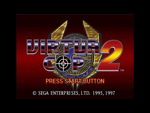 Virtua Cop 2 - Full Playthrough (Alternate Routes) "Blast from the Past"