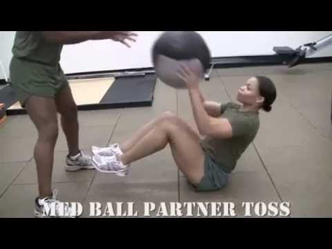 Med Ball Partner Toss