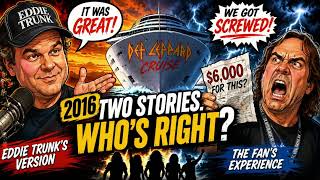 Fans Really Aren’t Agreeing On This Def Leppard Cruise Disaster (2016)
