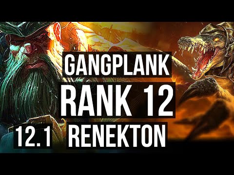 GP vs RENEKTON (TOP) (DEFEAT) | 3/2/14, Rank 12 | KR Master | 12.1